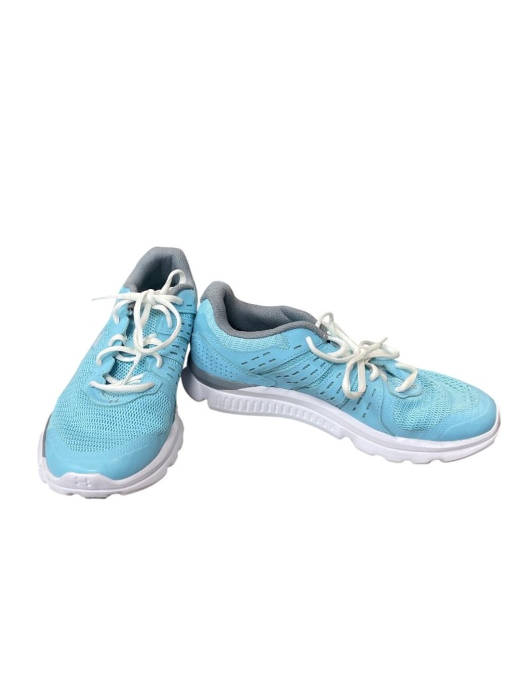 Under Armour I will run Fast  wms blue white running sneakers sz 9 SKU 10-731